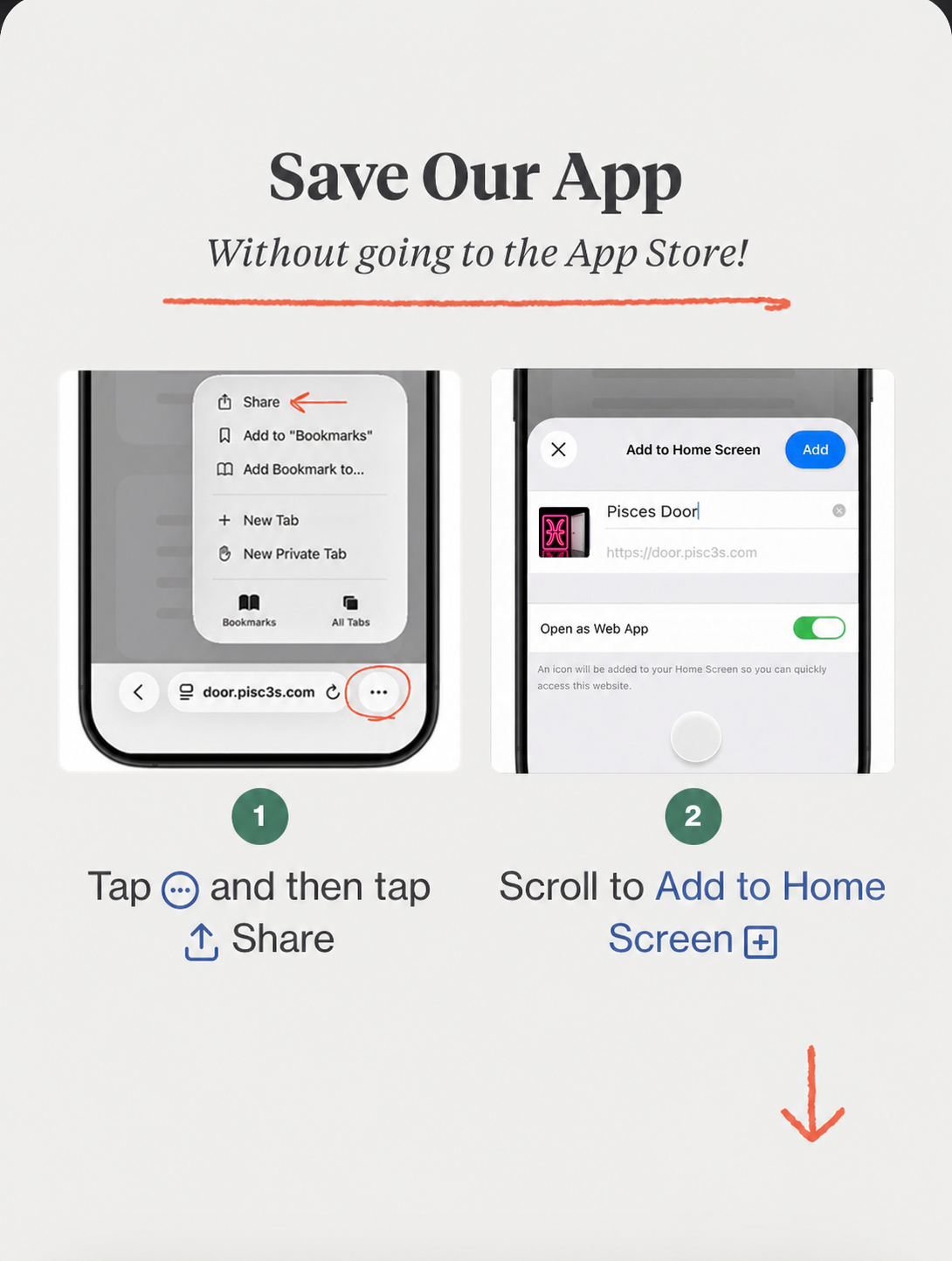 How to add to home screen